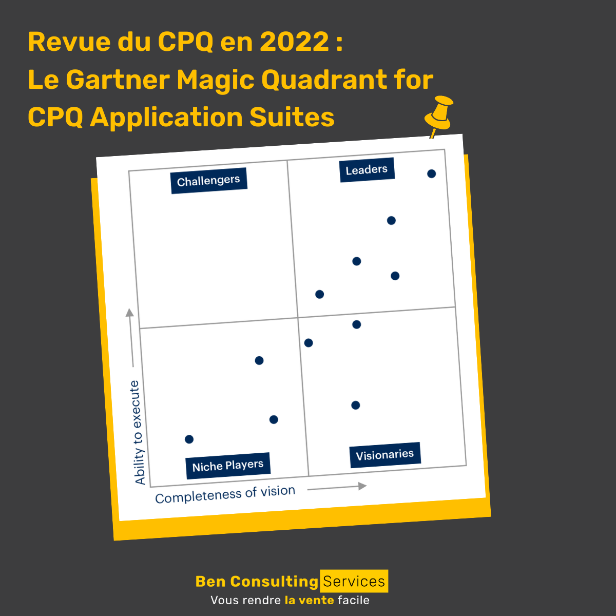 Revue CPQ en 2022: Magic Quadrant | Ben Consulting Services